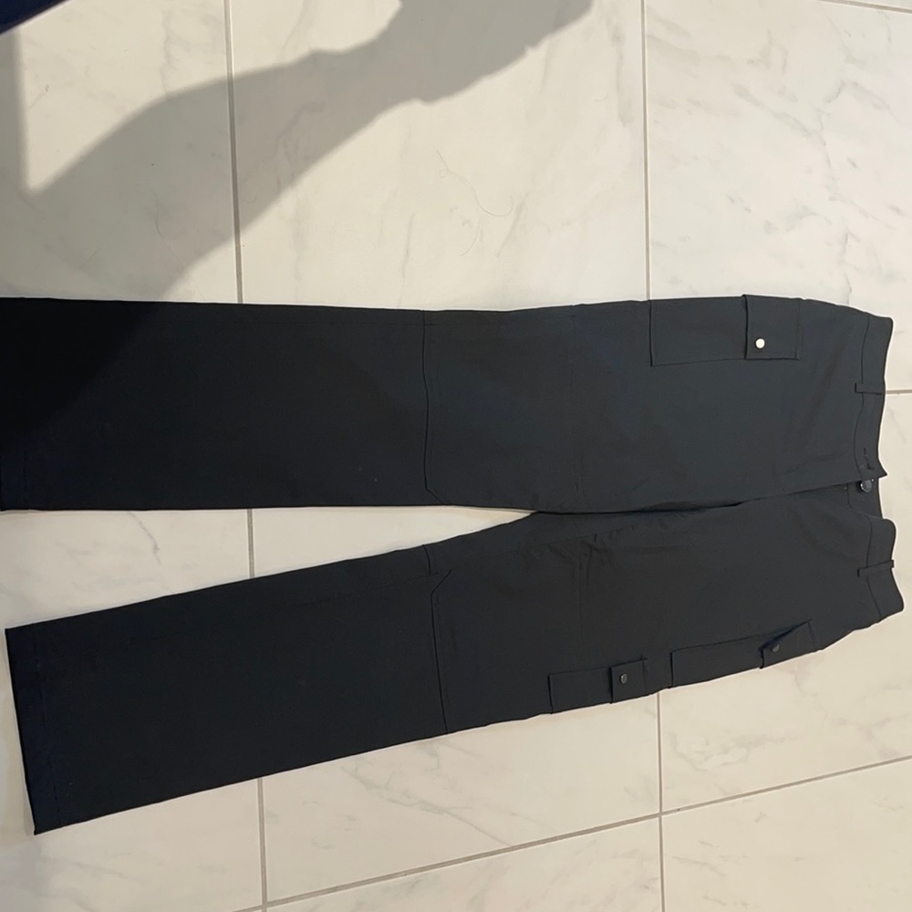 Doncaster Navy Cotton pants